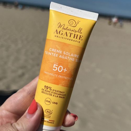 CRÈME SOLAIRE BIO TEINTÉ SPF50+
