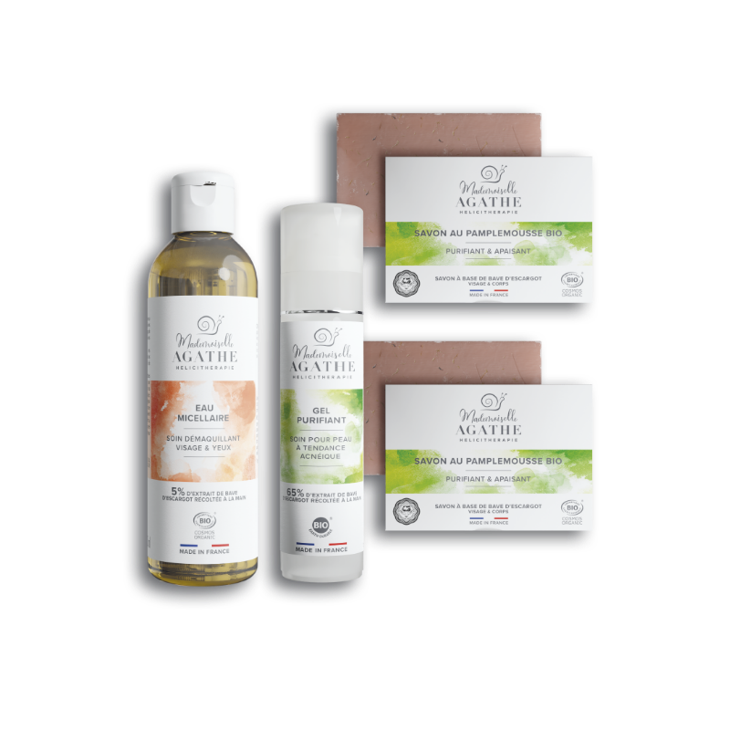 ROUTINE PEAU ACNEIQUE - Purifiant