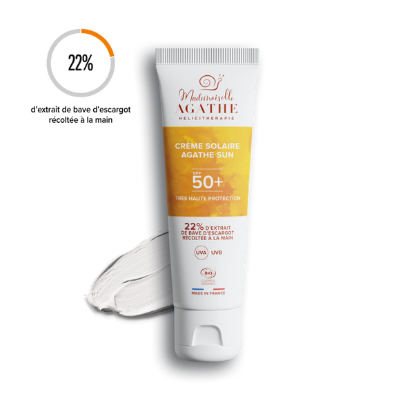 SONNENCREME Aus kontrolliert biologischem Anbau – Ungetönt SPF50+