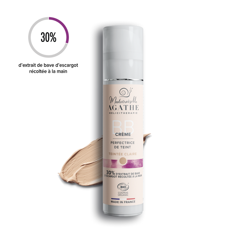 Zertifizierte Bio-BB-Creme – leicht getönt – perfektioniert den Teint