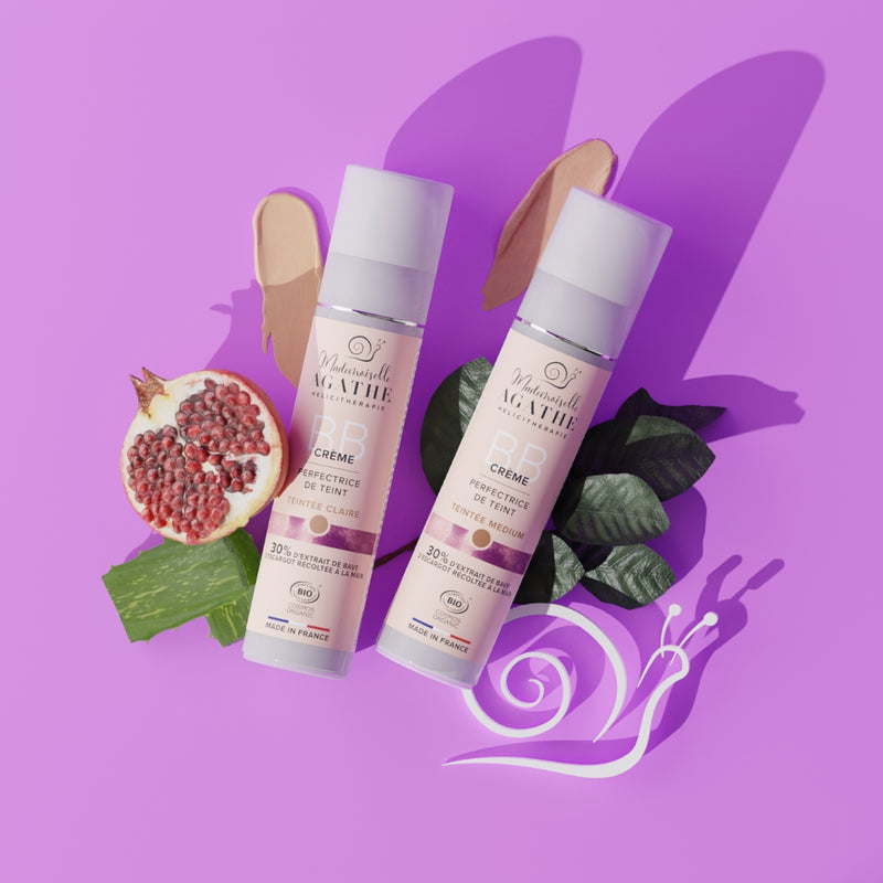 Zertifizierte Bio-BB-Creme – leicht getönt – perfektioniert den Teint