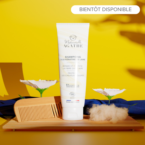 Bio-zertifiziertes Lanolin-Keratin Shampoo – repariert & schützt