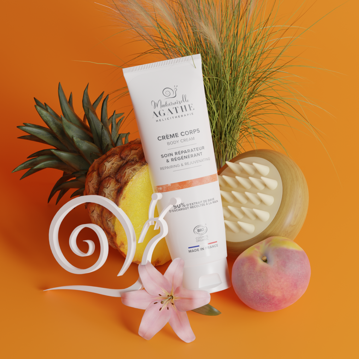 Zertifizierte Bio-KÖRPERCREME – Reparierend und regenerierend