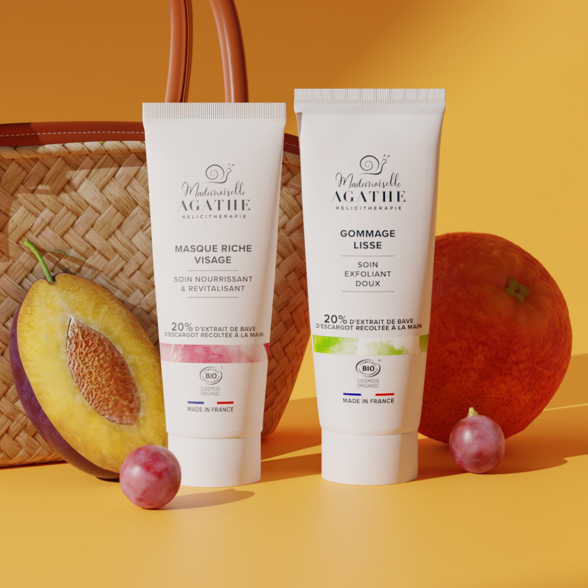 PFLEGENDES SAMT-DUO – Peeling &amp; Revitalisierung