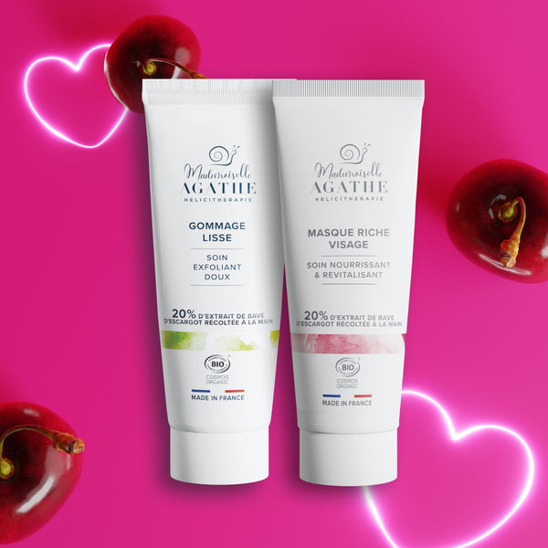 PFLEGENDES SAMT-DUO – Peeling & Revitalisierung