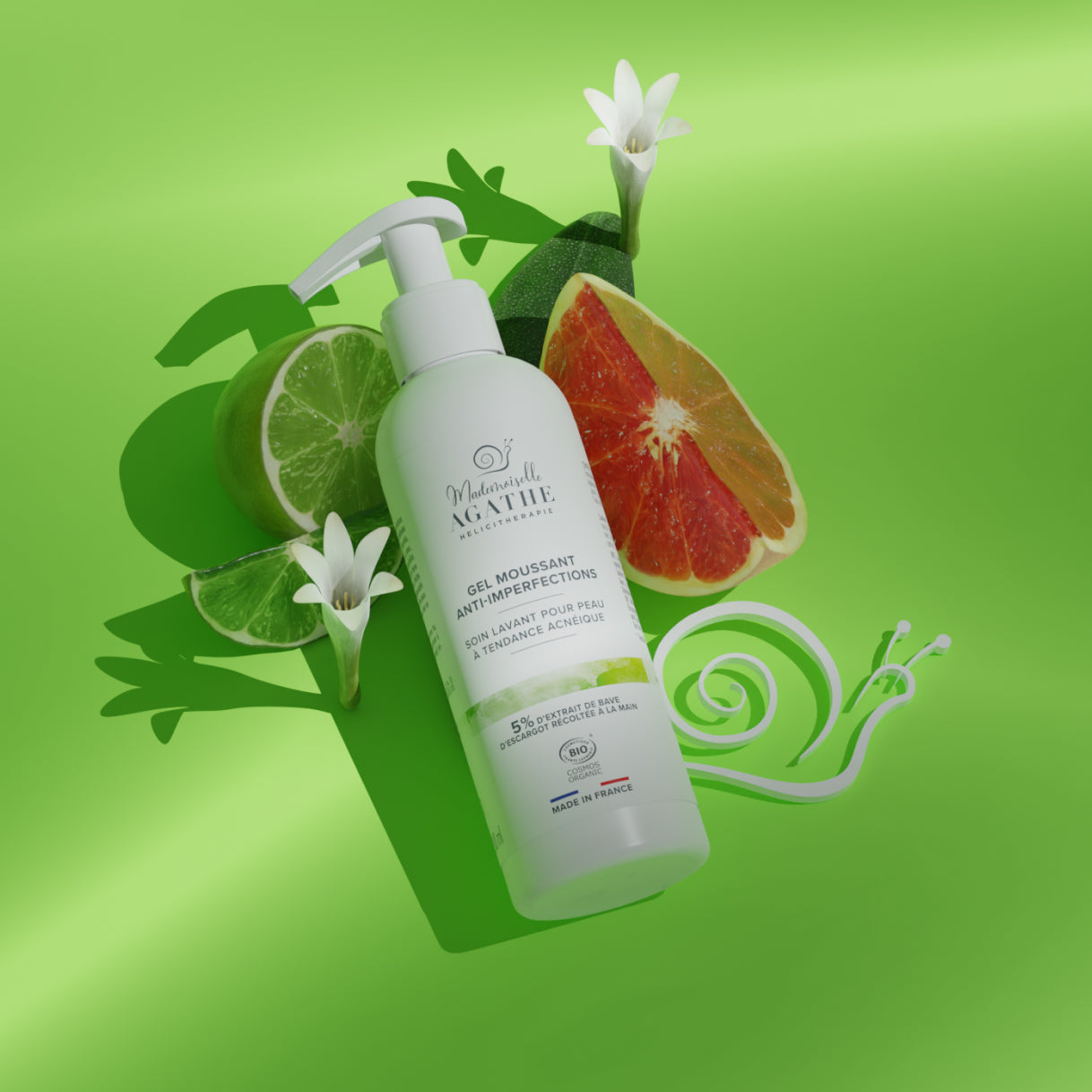 DUO-SCHÄUMGELE und sein Hélicimousse-Seifenspender