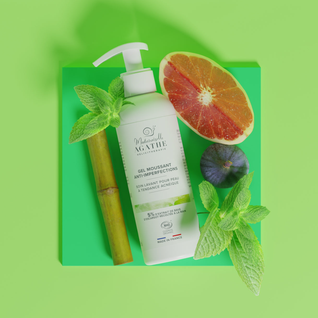 DUO-SCHÄUMGELE und sein Hélicimousse-Seifenspender