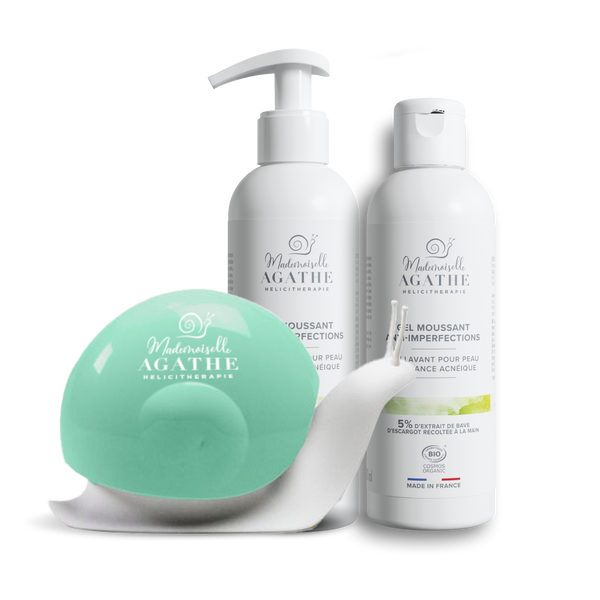 DUO-SCHÄUMGELE und sein Hélicimousse-Seifenspender