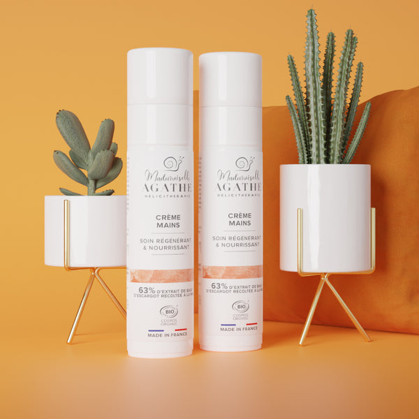 Schützendes Hand-Duo & Hut „Schatz der Natur“