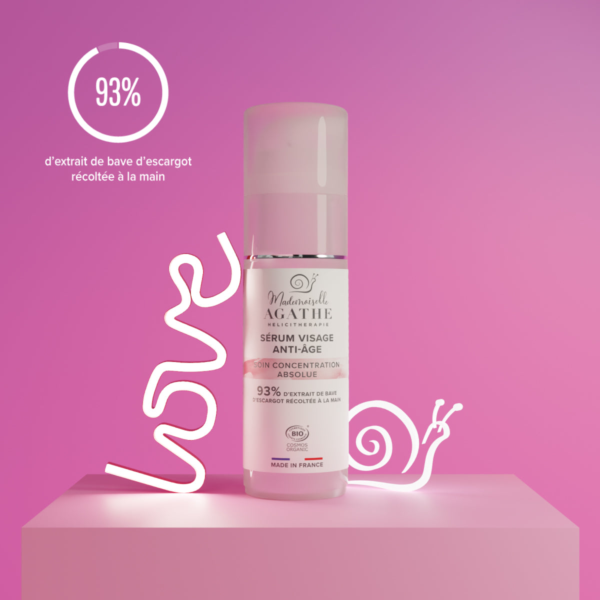 ANTI-AGING SERUM Bio-zertifiziert - Feine Linien &amp; Falten