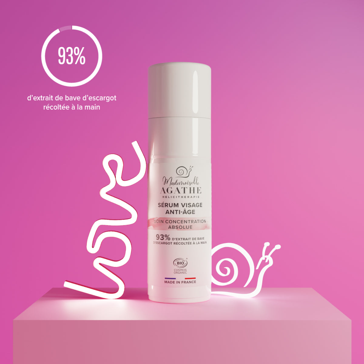 ANTI-AGING SERUM Bio-zertifiziert - Feine Linien &amp; Falten