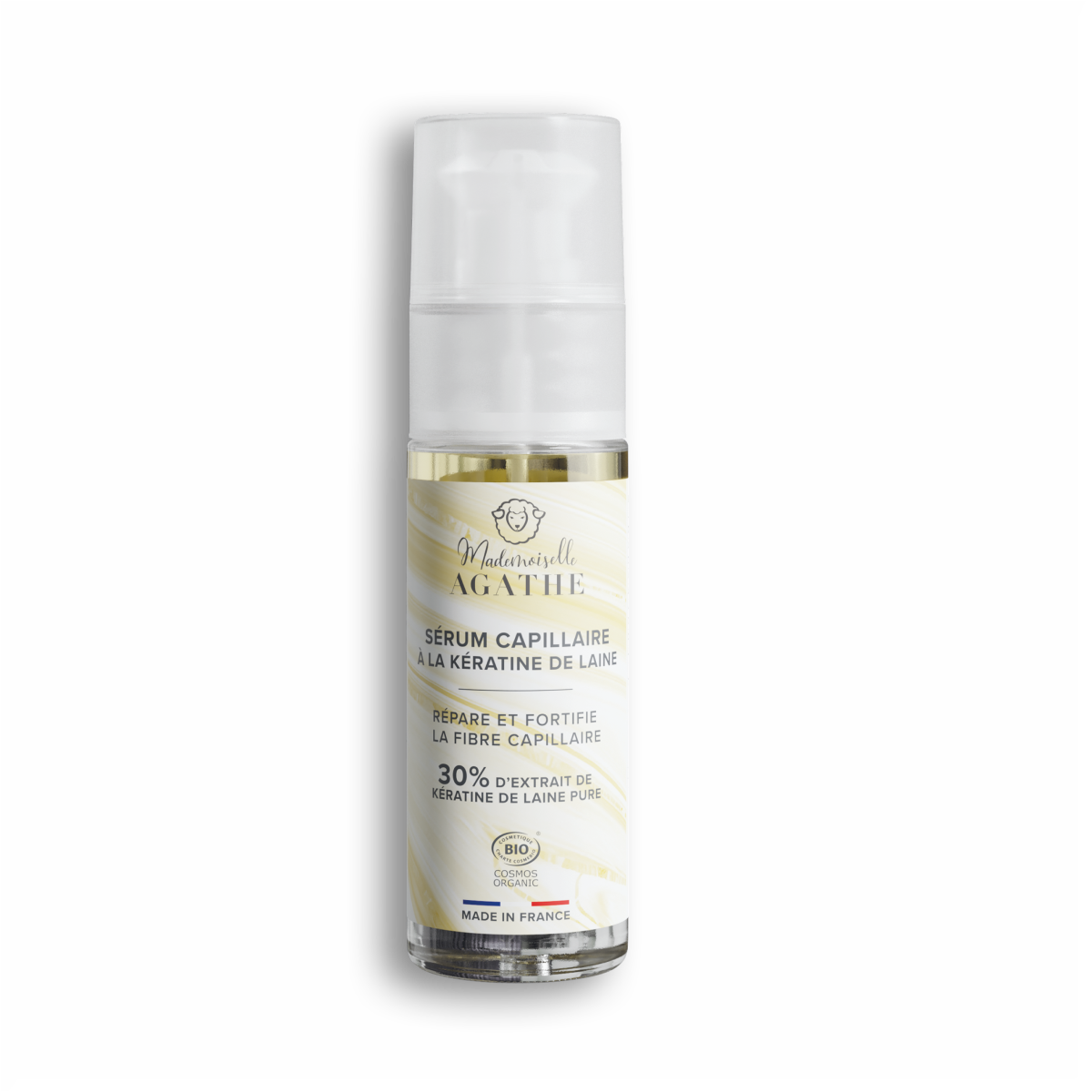 Bio-zertifiziertes Keratin-Haarserum - repariert & schützt
