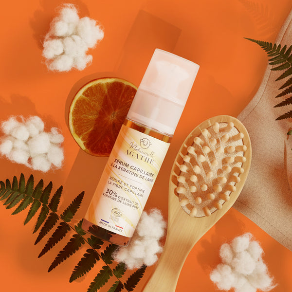 Bio-zertifiziertes Keratin-Haarserum - repariert & schützt