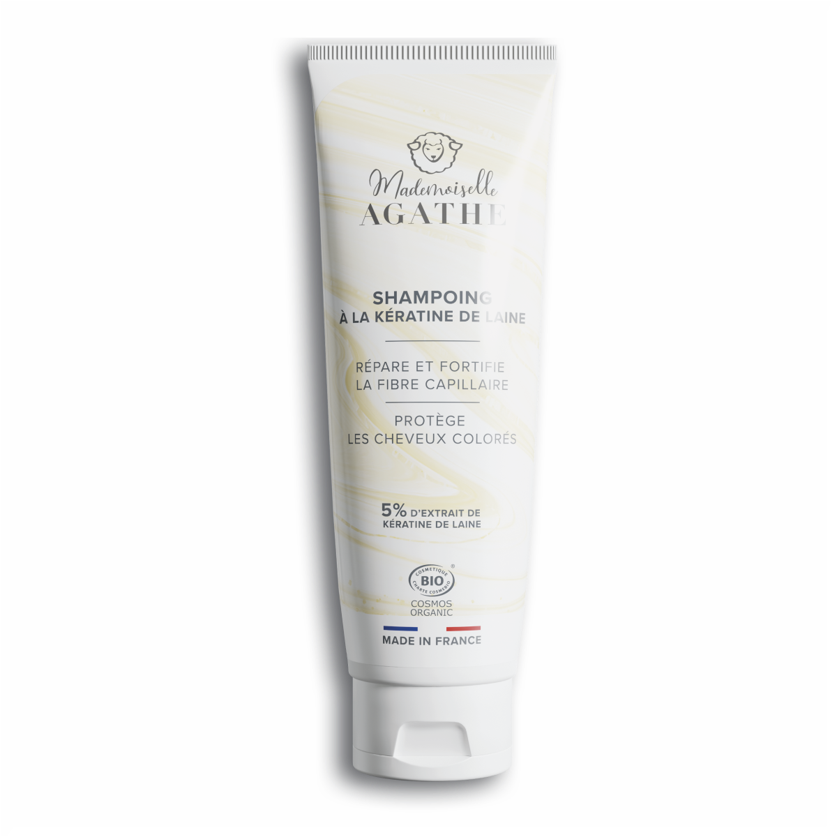 Bio-zertifiziertes Lanolin-Keratin Shampoo – repariert & schützt