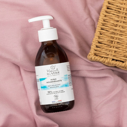 HUILE NOURRISSANTE Certifiée Bio - Soin modelage relaxant